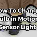 how to change bulb in motion sensor light