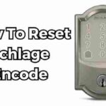 How To Reset Schlage Encode