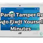 ADT Panel Tamper Reset