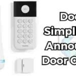 does simplisafe announce door open